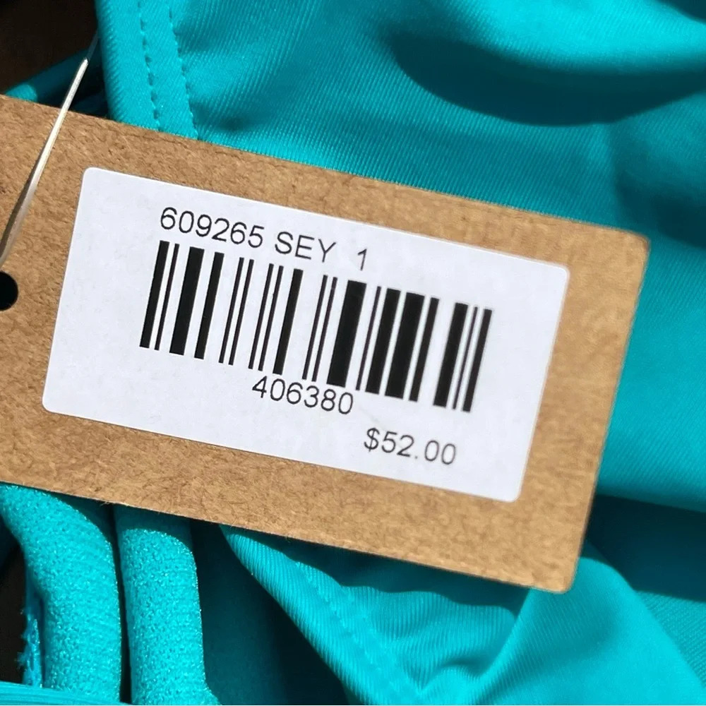 NWT Title Nine Lehua Bikini Bottoms Teal Sz S - Picture 5 of 10
